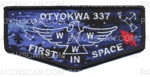Patch Scan of OTYOKWA 337 First in Space Flap