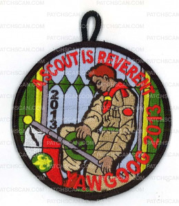 Patch Scan of X169457A A SCOUT IS REVERENT