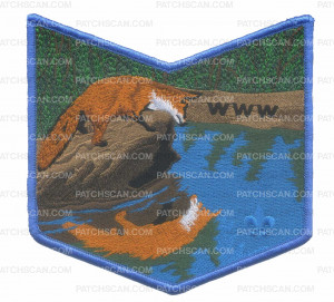 Patch Scan of Timmeu 74 WWW pocket patch blue border