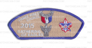 Patch Scan of Gathering of Eagles 2015 CSP (Blue)