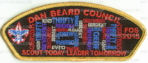 Patch Scan of FOS Words CSP DBC