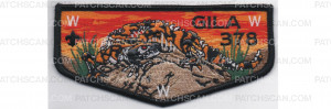 Patch Scan of Gila Flap Stage #3 Full Color (PO 87983)