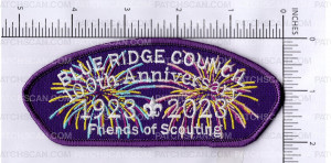 Patch Scan of FRIENDS OF SCOUTING