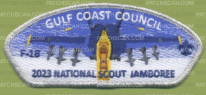 Patch Scan of 458309- National Scout Jamboree 2023 Blue Angel 