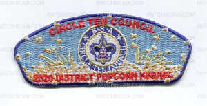 Patch Scan of 2020 District Popcorn Kernel (CTC)