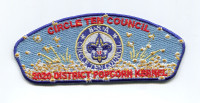 2020 District Popcorn Kernel (CTC) Circle Ten Council #571