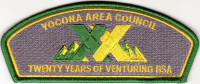 Yocona Area Council Twenty Years of Venturing CSP Yocona Area Council #748 merged with the Pushmataha Council