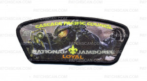 Patch Scan of Cascade Pacific Council 2017 National Jamboree Loyal JSP
