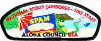2013 Jamboree- Aloha Council- #213190 Aloha Council #104