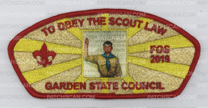 Patch Scan of FOS 2019 Obey The Scout Law