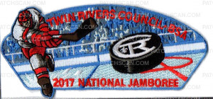 Patch Scan of Twin Rivers Council National Jamboree 