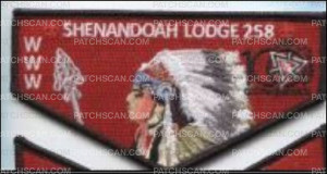 Patch Scan of Shenandoah Delagate Pocket Flap