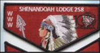 Shenandoah Delagate Pocket Flap Virginia Headwaters Council formerly, Stonewall Jackson Area Council #763