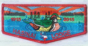 Patch Scan of HASINAI LODGE FLAP 1915