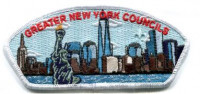 Greater New Councils- Freedom Tower CSP (white border) Greater New York, Manhattan Council #643