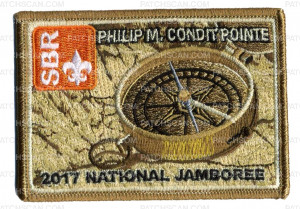 Patch Scan of SBR Philip M. Condit Pointe 2017 National Jamboree