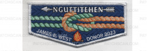 Patch Scan of James E West Donor Flap 2022 (PO 100729)