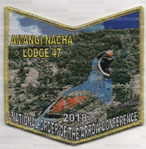 Patch Scan of LODGE 47 POCKET 2 MET GOLD