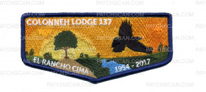 Patch Scan of Colonneh Lodge 137 - El Rancho Cima