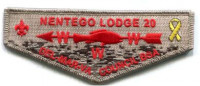 Nentego Lodge Yellow Ribbon Flaps  Del-Mar-Va Council #81