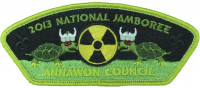 TB 207198A Annawon Jambo CSP Turtles/Nuclear 2013 Annawon Council #225