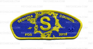Patch Scan of Sequoia Council FOS 2018 S