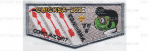 Patch Scan of Conclave Flap Silver Border (PO 86901)