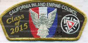Patch Scan of California Inland Empire Council - Class of 2015