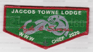 Patch Scan of Chief 2020 Kyle Sumner Jaccos Towne OA Flap