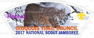 Patch Scan of 326115 A IROQUOIS TRAIL COUNCIL