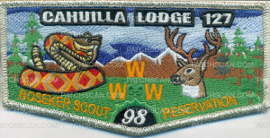 Patch Scan of California Inland Empire Council - Cahuilla Lodge flap