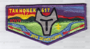 Patch Scan of Takhonek 617 2015 Service Corps 