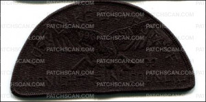 Patch Scan of Lost Lake Camp Staff CSP Vulture black ghosted