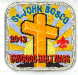 Patch Scan of X167421B St. JOHN BOSCO 2013 