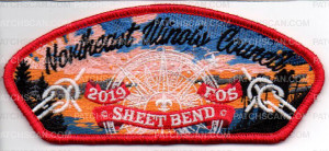 Patch Scan of Northeast Illinois Council FOS Sheet Bend 2019