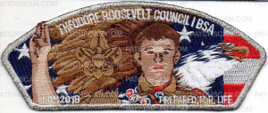 Patch Scan of Theodore Roosevelt Council FOS 2018