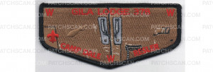 Patch Scan of Camp Door Flap Black Border (PO 87850)