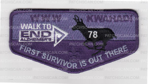 Patch Scan of First Survivor Is Out There WWW Kwahadi OA Flap