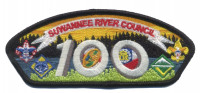 Suwannee River Council 100th Anniversary(Water & Trees) Suwannee River Area Council #664