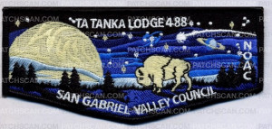 Patch Scan of Ta Tanka Lodge - San Gabriel Valley Council - NOAC