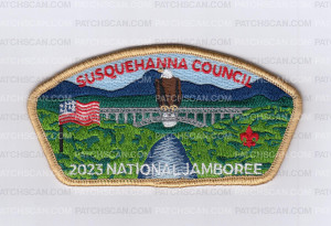 Patch Scan of Susquehana Council Jamboree CSP