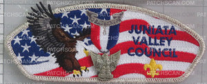 Patch Scan of 455048 Juniata Valley Eagle Scout 