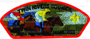 Patch Scan of 2013 JAMBOREE- TWIN RIVERS- RED BORDER- #214168