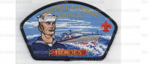 Patch Scan of Heroes CSP-Coast Guard Black Border (PO 86710)