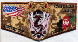Patch Scan of Cahuilla Lodge 127 Support Our Troops