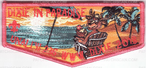 Patch Scan of Unali'yi 236 Dixie flap light red border