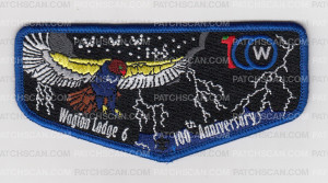 Patch Scan of Westmoreland-Fayette 100th Anniversary Flap
