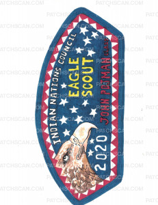 Patch Scan of 410932- Eagle Scout 