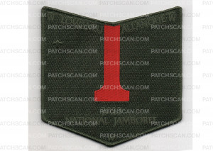 Patch Scan of 2023 National Jamboree Pocket Patch #1 (PO 100639)