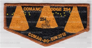 Patch Scan of Coman-Do-Gun 2018-Orange